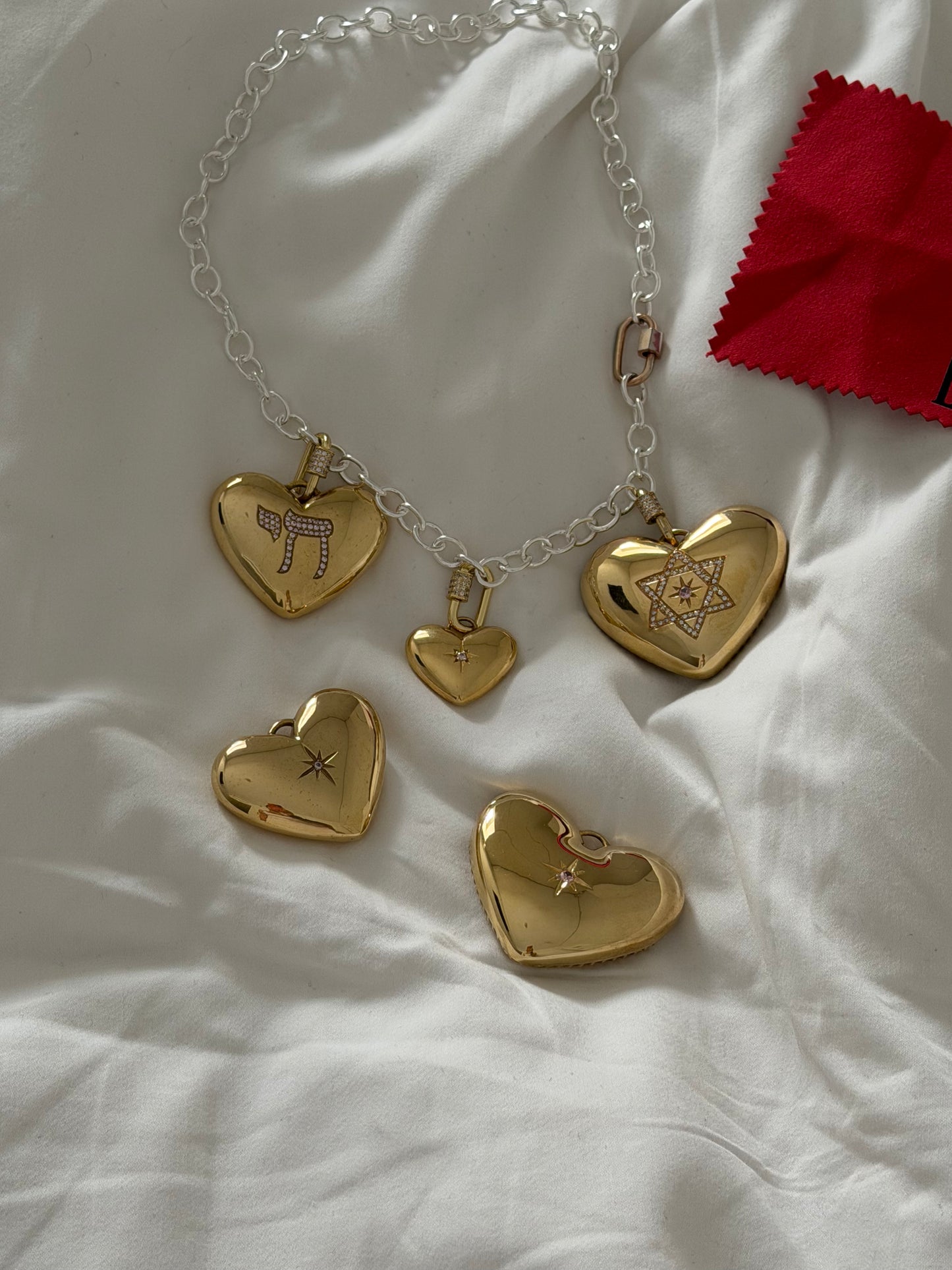 33mm Chai Pendant - Gold Plated - Lily by Circe