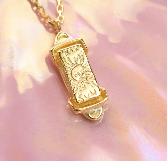 The Sun Tarot Necklace