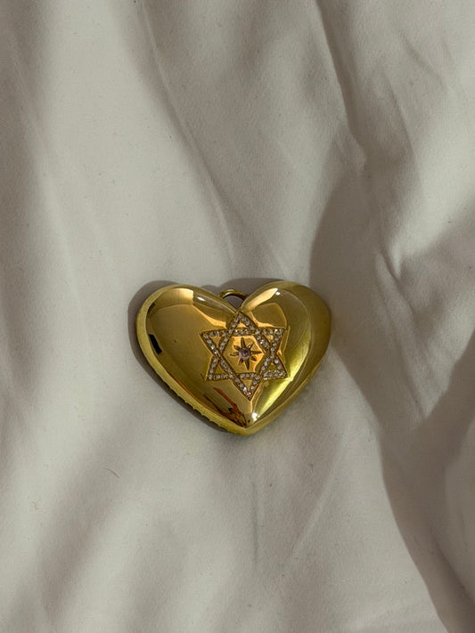 40mm Magen David Pendant - Gold Plated - Lily by Circe