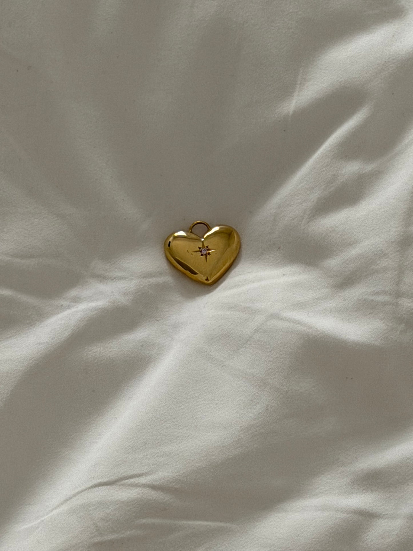 Petite Heart Charm - Gold Plated - Lily by Circe