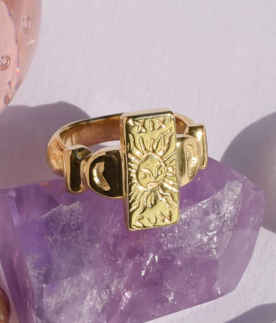 The Sun Tarot Ring