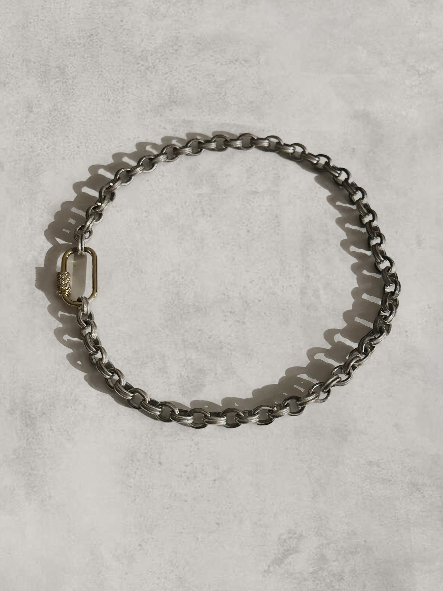 Double Link Sterling Silver Chain - Lily by Circe