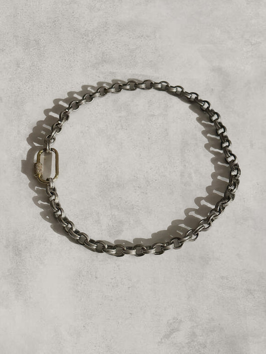 Double Link Sterling Silver Chain - Lily by Circe