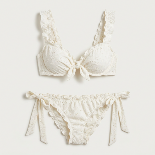 Agatha Bikini Top Cream
